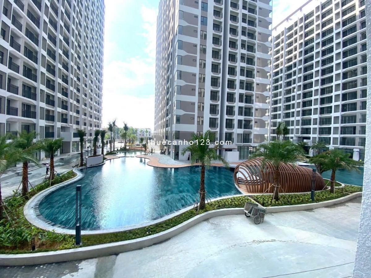 Cho thuê căn 3PN=95m2, góc view sông và thành phố, nhà mới 100% chỉ 13 triệu/th