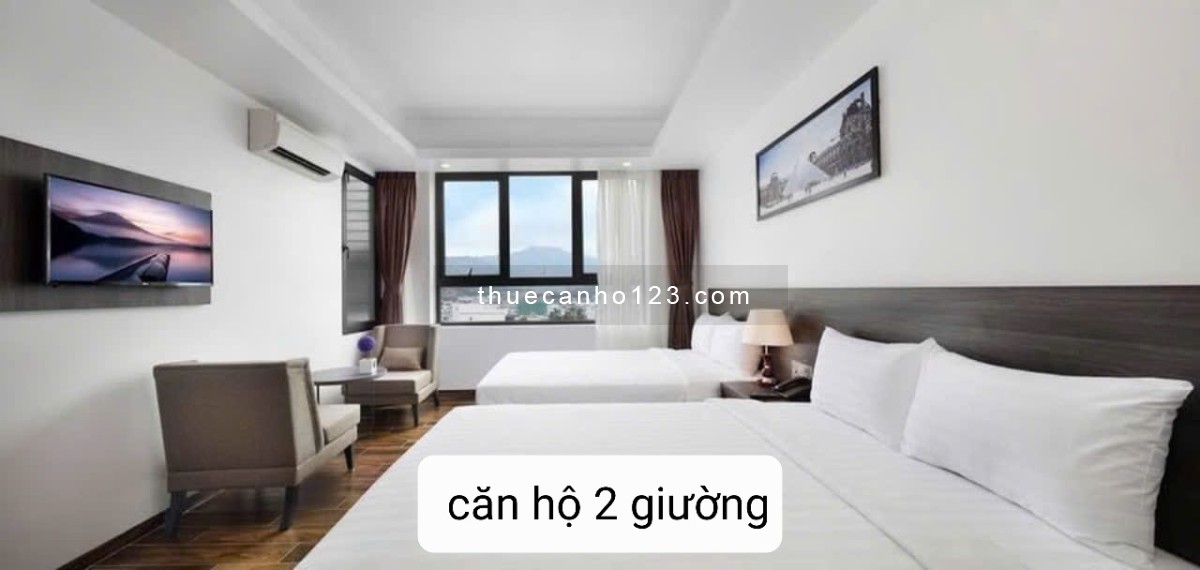 Cho thuê căn hộ gần bãi tắm Hòn Chồng, Nha Trang