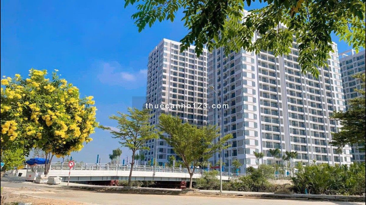 Cho thuê căn 3PN=95m2, góc view sông và thành phố, nhà mới 100% chỉ 13 triệu/th