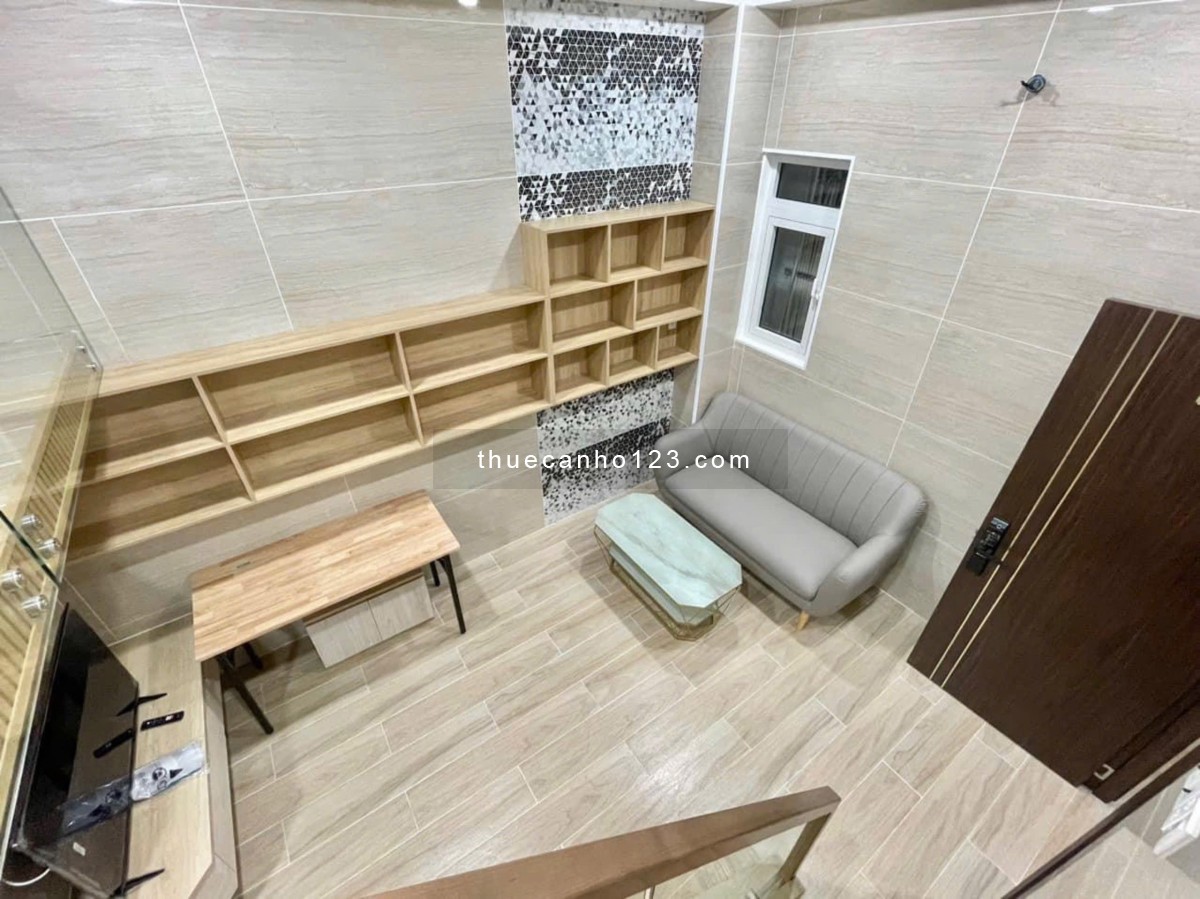 Căn Hộ Duplex Full Nt Mới Xây Ngay Khu Etown Phòng Siu Rộng, Full Nt Mới 100%