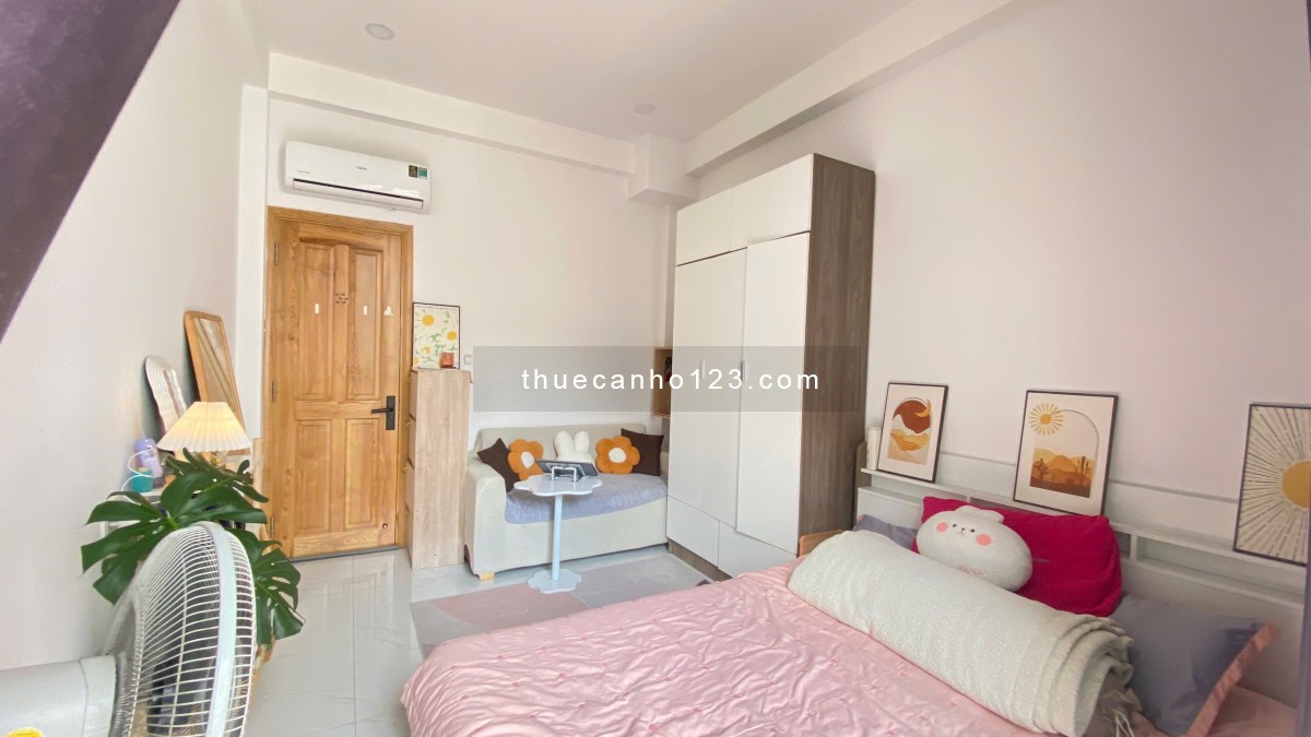 Cho thuê Studio Full Nội Thất – Cửa Sổ Lớn – Đường Nguyễn Cảnh Chân, Quận 1