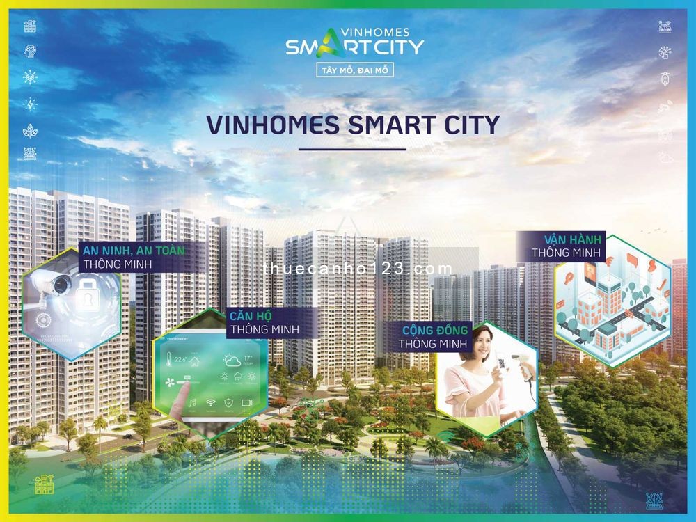 Tổng hợp quỹ căn studio cho thuê từ 6 tr - 8 tr Vinhomes Smart City giá tốt nhất thị trường!