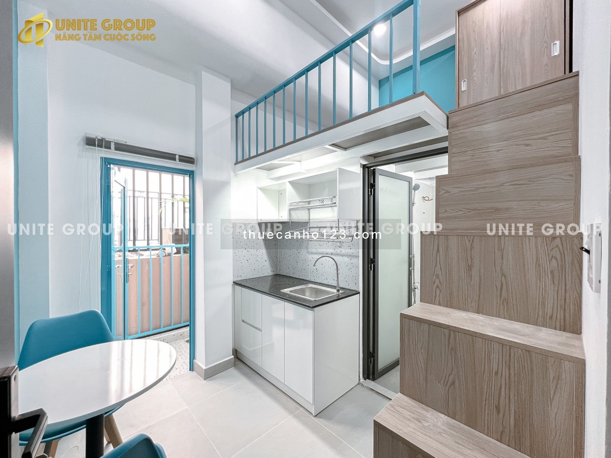 PHÒNG DUPLEX FULL NỘI THẤT, CÓ BAN CÔNG Ở XÔ VIẾT NGHỆ TĨNH, NGÃ TƯ HÀNG XANH, -BÌNH THẠNH