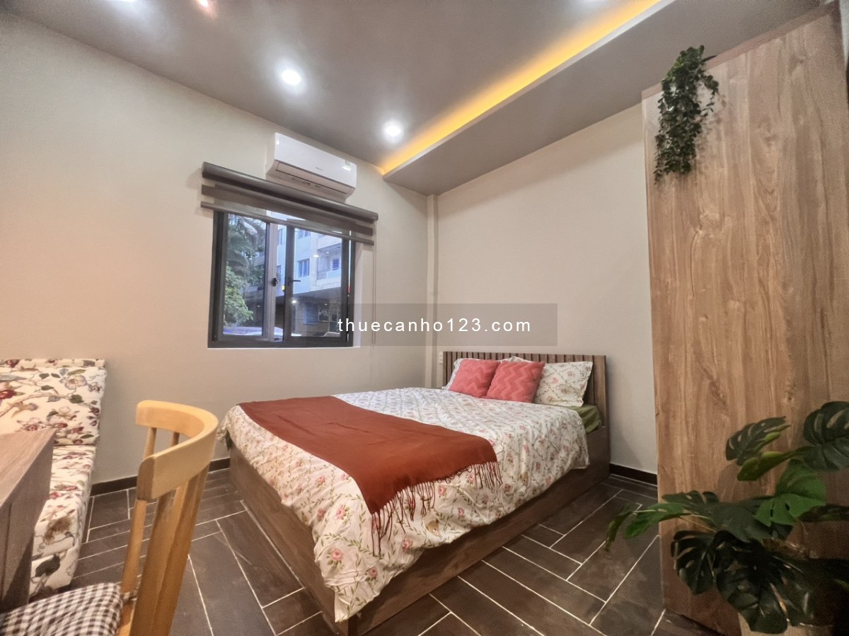 PHÒNG STUDIO FULL NỘI THẤT, ẤM CŨNG, CÓ CỬA SỔ - ĐƯỜNG D5, GẦN NGÃ TƯ HÀNG XANH, -BÌNH THẠNH