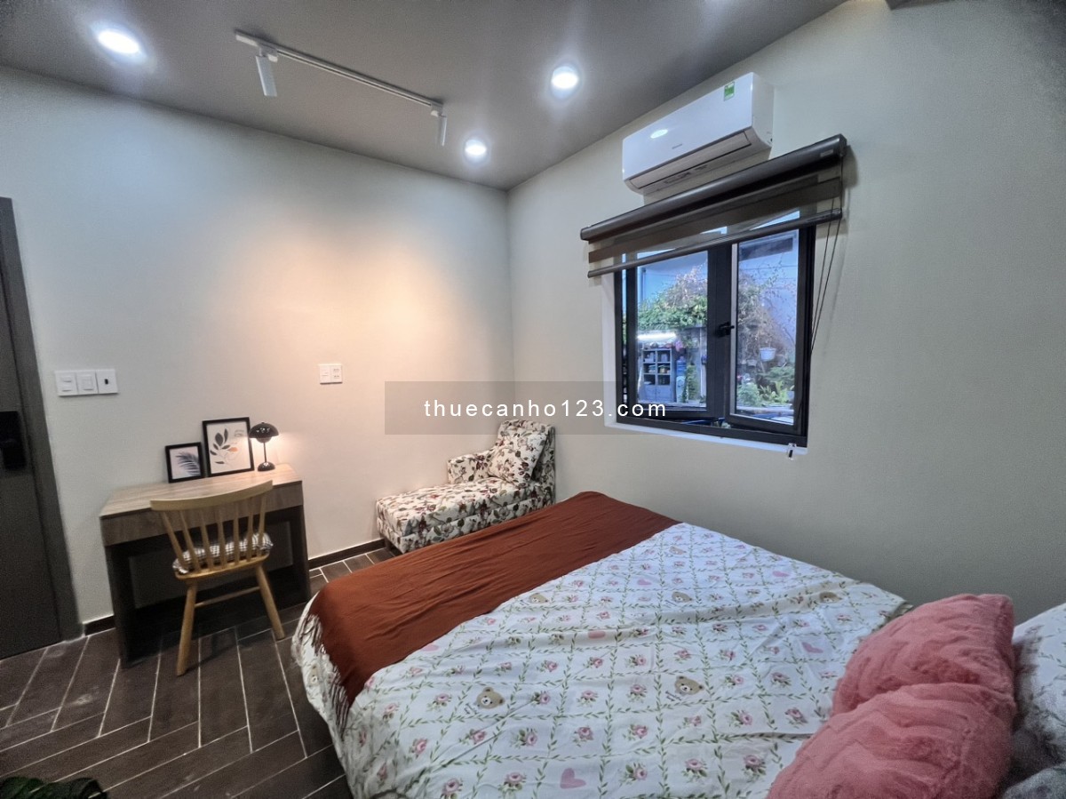 PHÒNG STUDIO FULL NỘI THẤT, ẤM CŨNG, CÓ CỬA SỔ - ĐƯỜNG D5, GẦN NGÃ TƯ HÀNG XANH, -BÌNH THẠNH