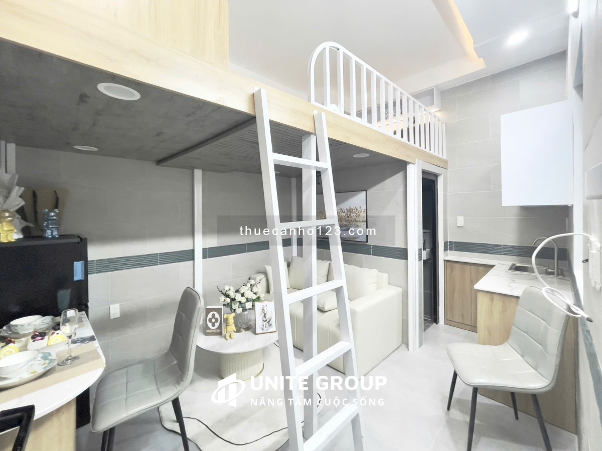 PHÒNG DUPLEX FULL NỘI THẤT, TÒA NHÀ THANG MÁY Ở XÔ VIẾT NGHỆ TĨNH, NGÃ TƯ HÀNG XANH BÌNH THẠNH