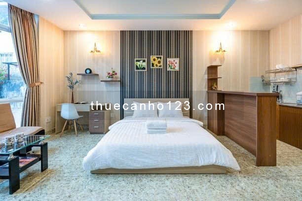 Căn Hộ 1 phòng Ngủ 40m2 - Full NT- Cần Công Viên 23/9 , Bùi Viện