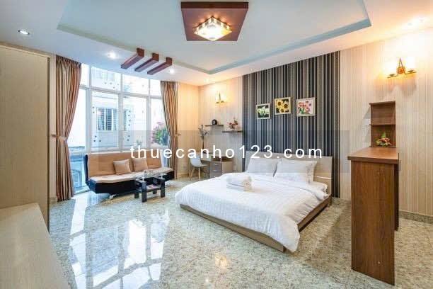 Căn Hộ 1 phòng Ngủ 40m2 - Full NT- Cần Công Viên 23/9 , Bùi Viện