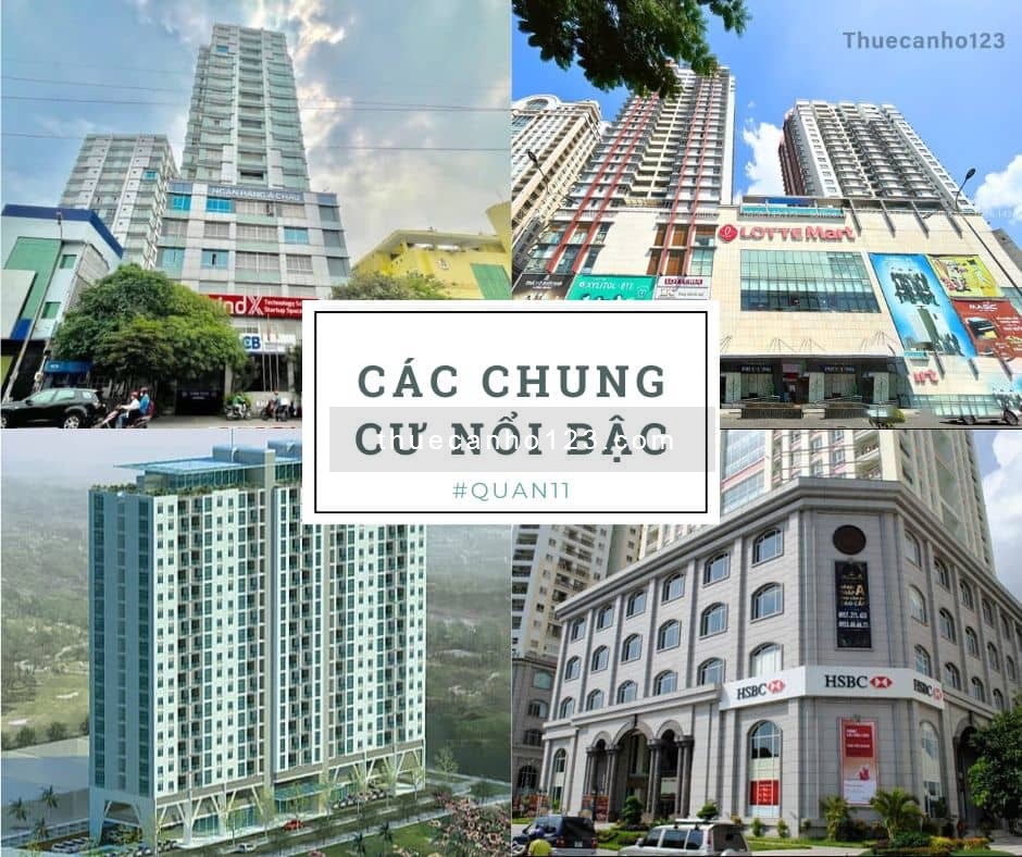 Các chung cư nổi bậc tại quận 11