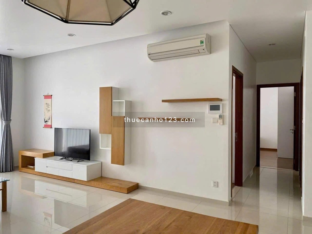 Newton Residence,Trương Quốc Dung - Căn hộ chung cư rộng 83m2, 2p ngủ, có ban công, tầng cao mát