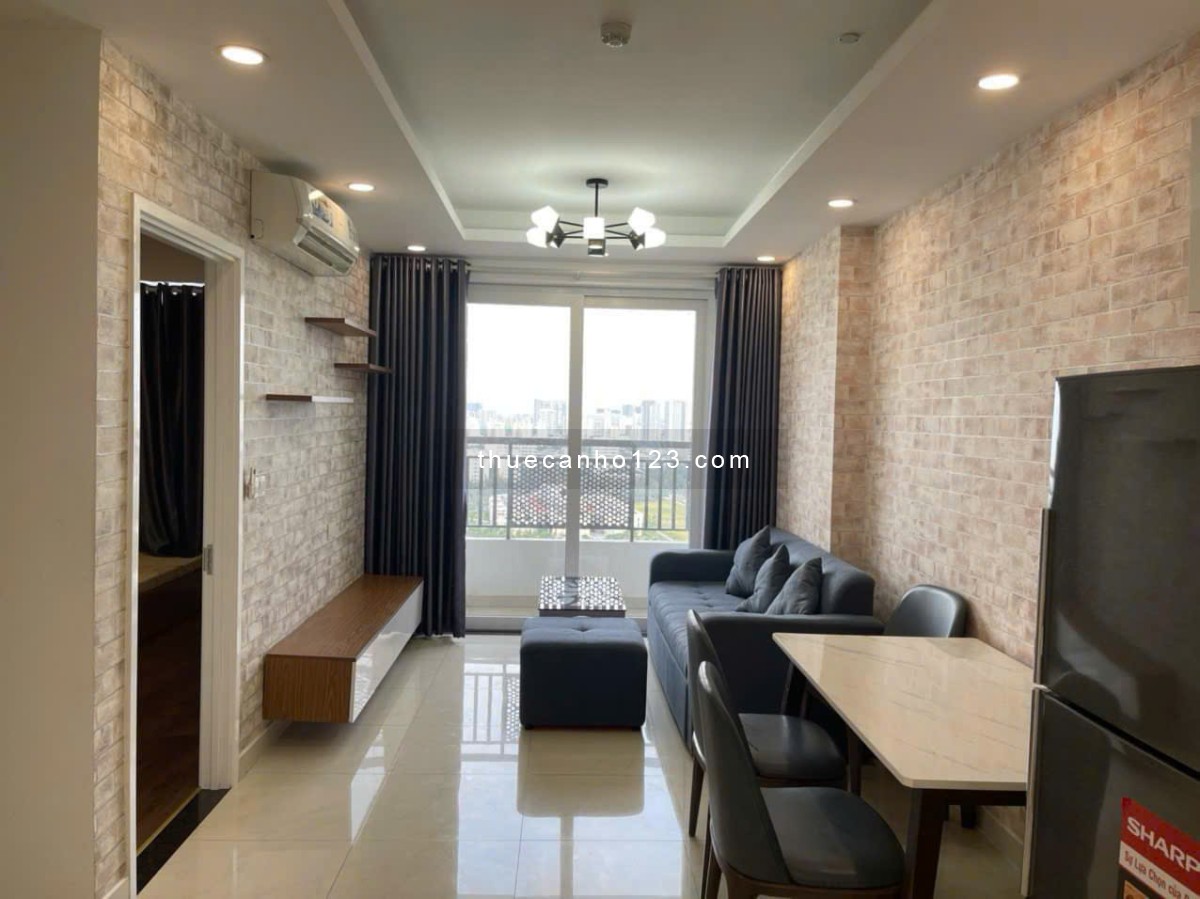 Chung cư City Home, Nơ Trang Long, Bình Thạnh: 94m2, 2p ngủ, NT mới, 25tr/th