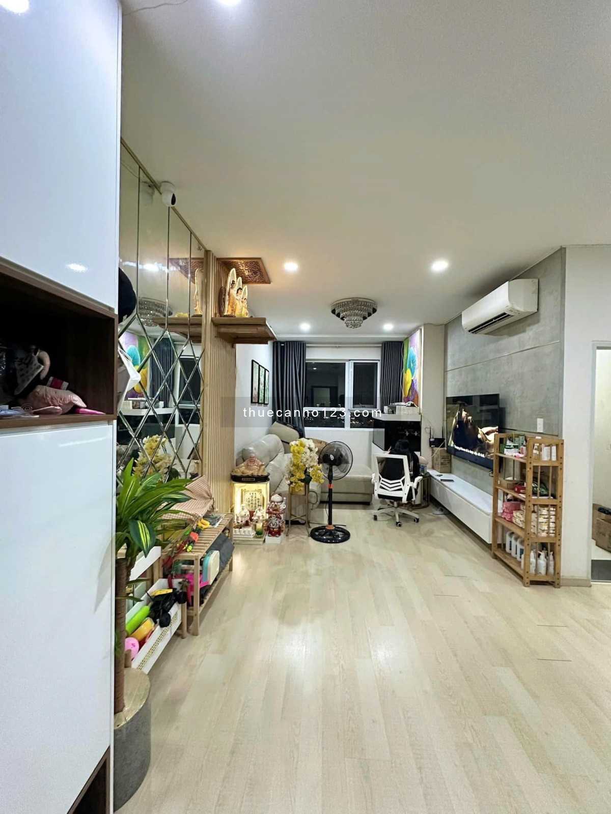 Chung cư Âu Cơ Tower, P. Hòa Thành, Tân Phú, 92m2, 2pn, 2tolet, 13tr5/tháng.