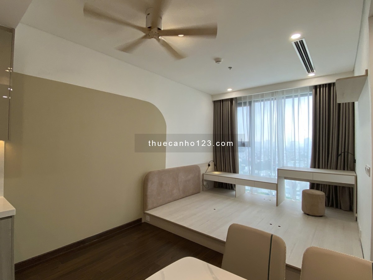 View hồ siêu đẹp Studio 35m full đồ đẹp 10tr/ Tháng Masteri Vinhomes Tây Mỗ