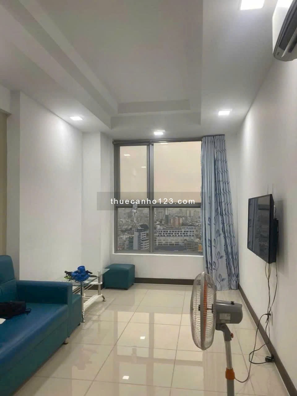 Chung cư Nguyễn Phúc Nguyên, P10, Quận 3: 86m2, 2p ngủ, Nt,14tr.