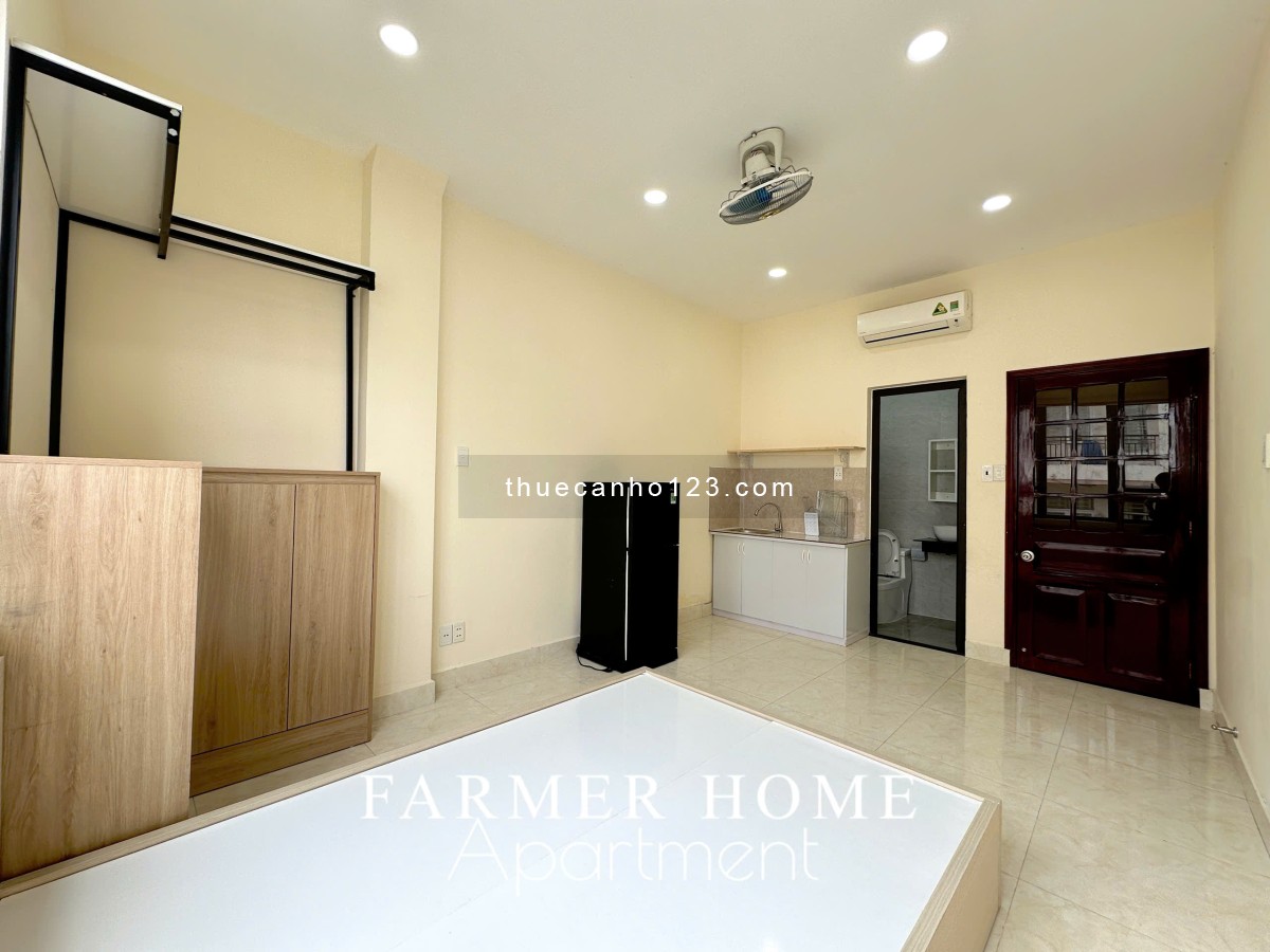 Cho Thuê Căn Hộ Đầy Đủ Nội Thất Quận 10, Nhà Mới, Hẻm Ô Tô