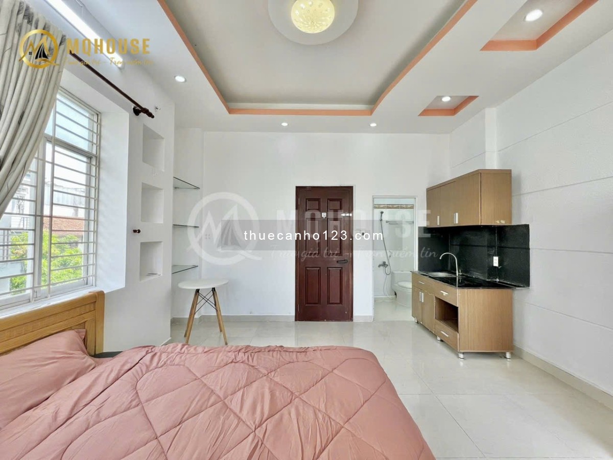 CĂN STUDIO 35m2 FULL NỘI THẤT CÓ BAN CÔNG VÀ CỬA SỔ LỚN THOÁNG MÁT NGAY PHAN TÂY HỒ - PHÚ NHUẬN