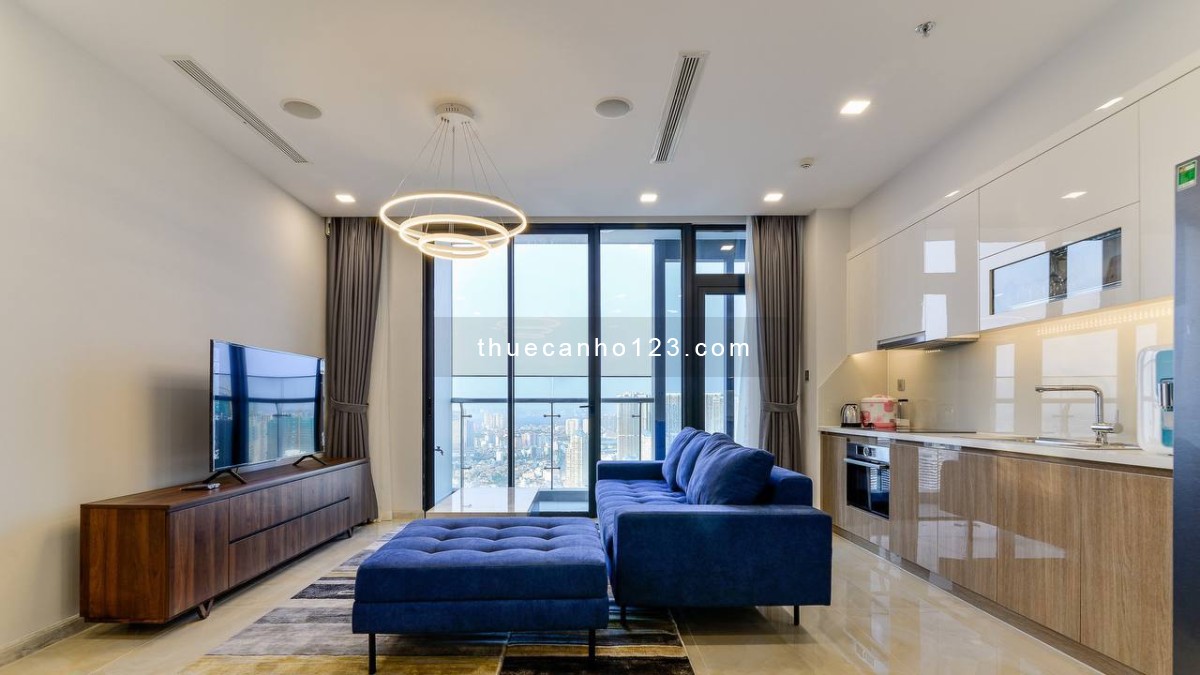 Cho thuê nhanh 3PN vòng cung view Landmark 81 tầng cao VINHOMES GOLDEN RIVER BASON