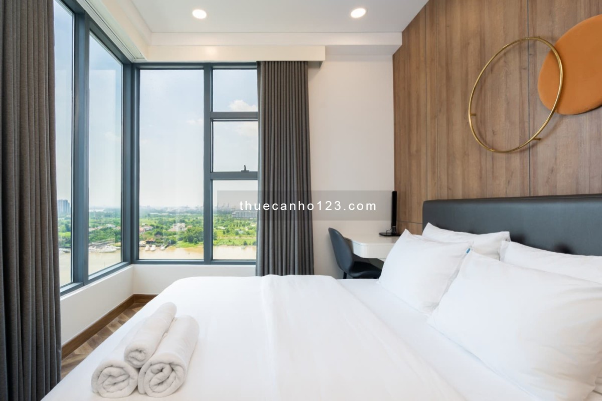 Cho Thuê căn hộ 3PN dự án Sunwah Pearl đủ nội thất