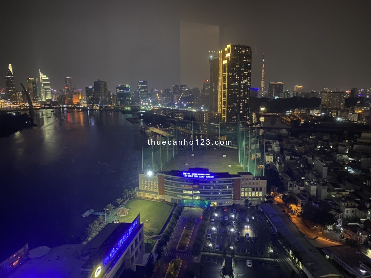 Sunwah Pearl cho thuê căn hộ 1PN, 55m2 tầng cao. Hotline PKD 0938155227