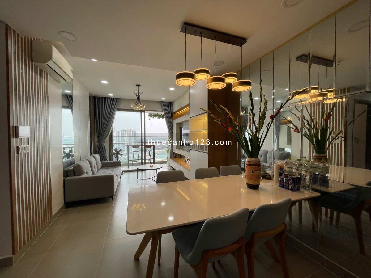 RIVER PANORAMA CHO THUÊ 3PN2WC FULL NỘI THẤT TẦNG CAO VIEW LM81 GIÁ CHỈ 15,5 TRIỆU. LH 0702076116