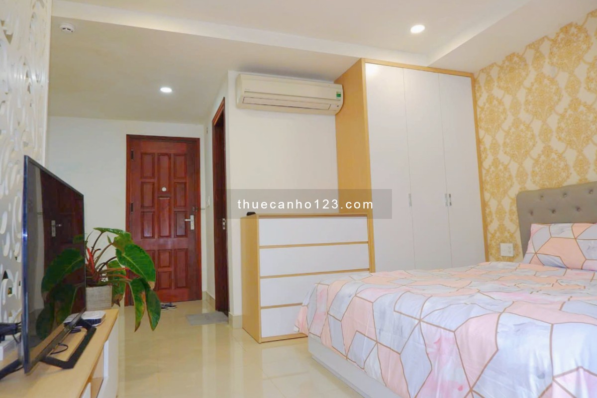 STUDIO FULL NỘI THẤT TÁCH BẾP 40M2 TẠI NỘI KHU HƯNG GIA SÁT RMIT - TDTU