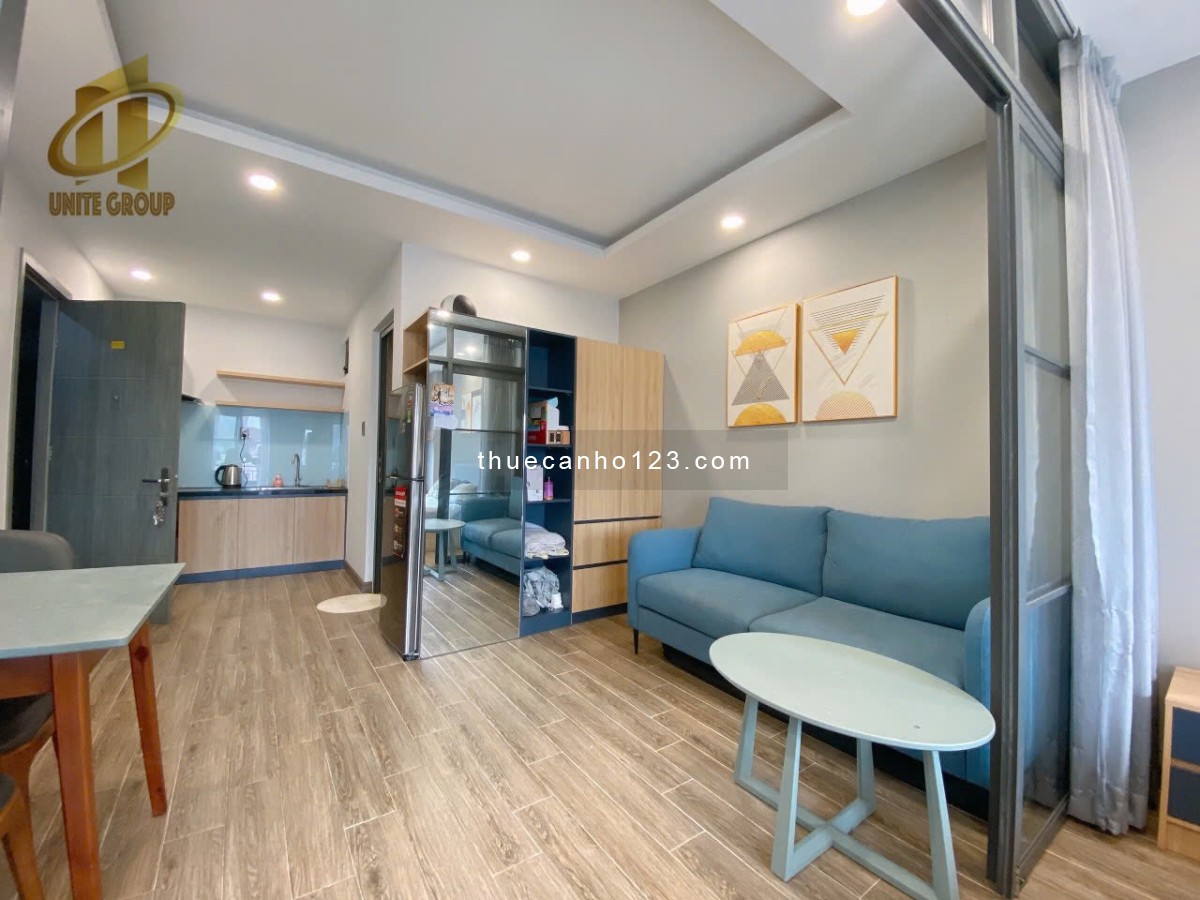 Căn hộ 1PN Nội Thất Cao Cấp - Ban Công Lớn - 5 phút qua Phú Mỹ Hưng, SC Vivo , Lotte