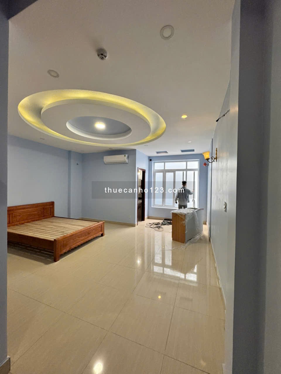 Cho Thuê Căn Hộ Mới 100% Quận 4, Máy Giặt Riêng Từng Phòng gần Đại Học Luật, cầu Khánh Hội