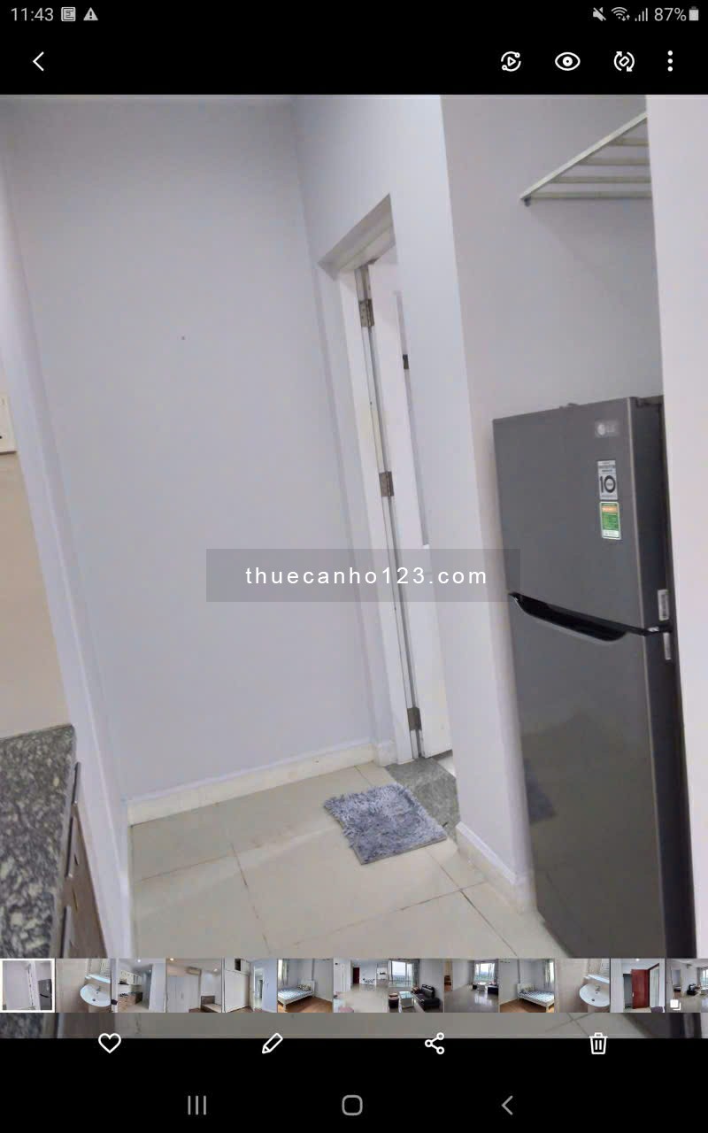 Chung cư cao cấp 2 Phòng ngủ, 2wc, diện tích 92m2, đầy đủ nội thất, view Q.1