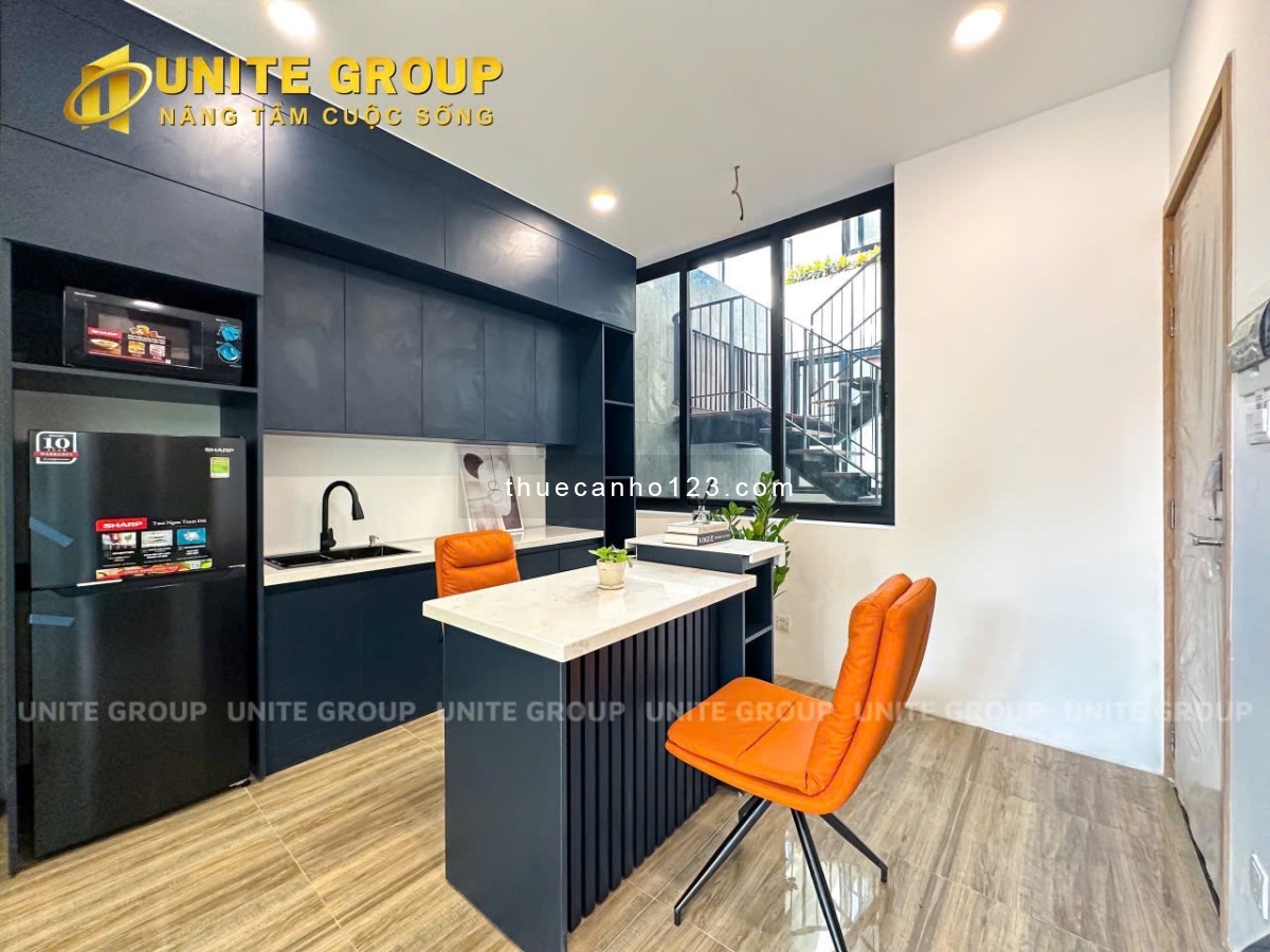 Căn hộ Dịch vụ 1PN Hoàng Việt - Tân Bình Full Nội thất hiện đại - gần sân bay, ĐH Văn Hiến