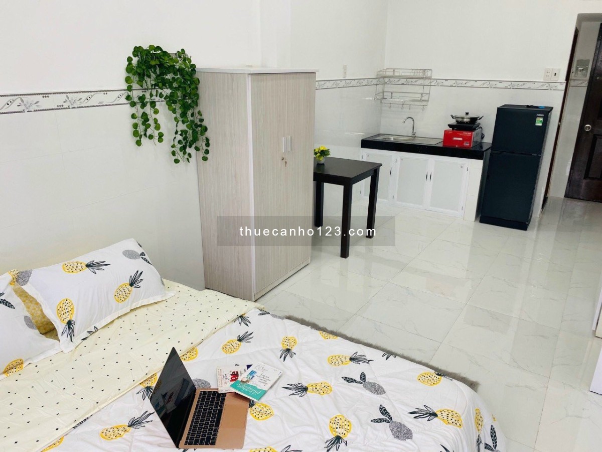 STUDIO FULL NỘI THẤT QUẬN 8 ÂU DƯƠNG LÂN GẦN CẦU NGUYỄN VĂN CỪ, CẦU CHỮ Y