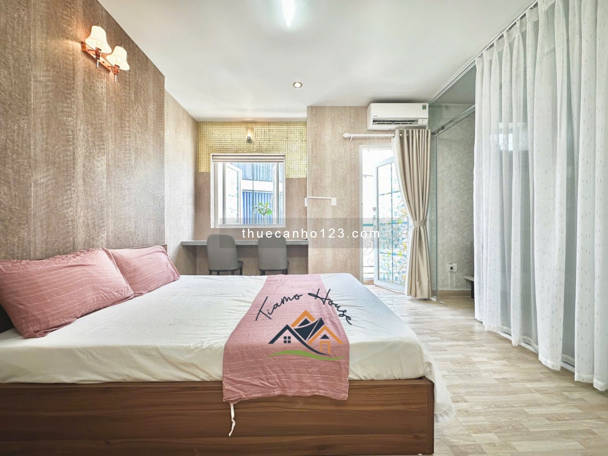 Căn Hộ 1PN Full Dịch Vụ Cao Cấp Q3 Gần Công Viên Tao Đàn , Giáp Quận 1( nhận ngắn hạn 1th - dài hạn)