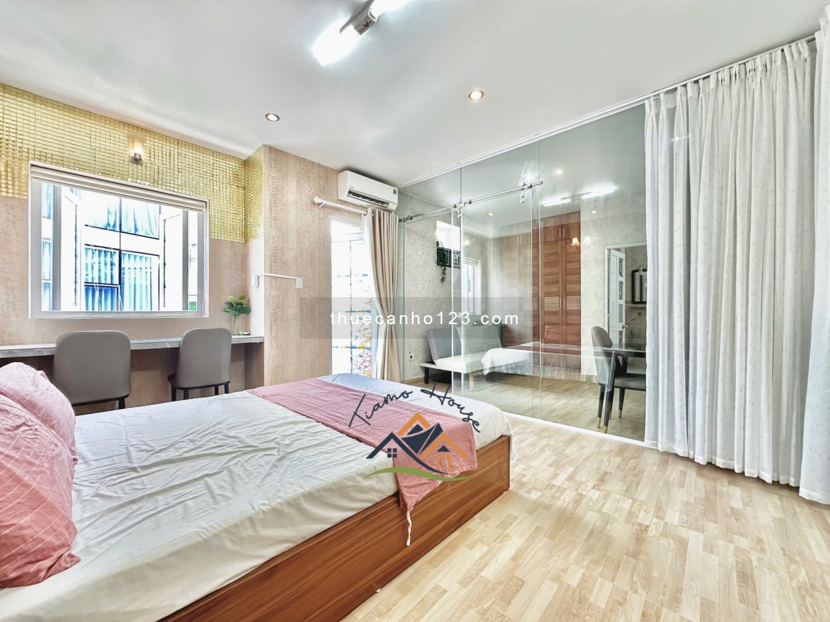 Căn Hộ 1PN Full Dịch Vụ Cao Cấp Q3 Gần Công Viên Tao Đàn , Giáp Quận 1( nhận ngắn hạn 1th - dài hạn)