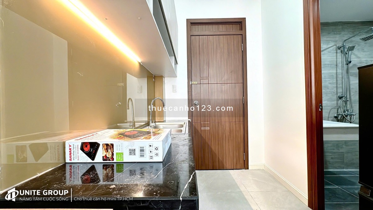 Căn Hộ Ban Công Quận 3 Đầy Đủ Nội Thất - Thang máy gần Công Trường Dân Chủ , Ga Sài Gòn , ĐH Sài Gòn