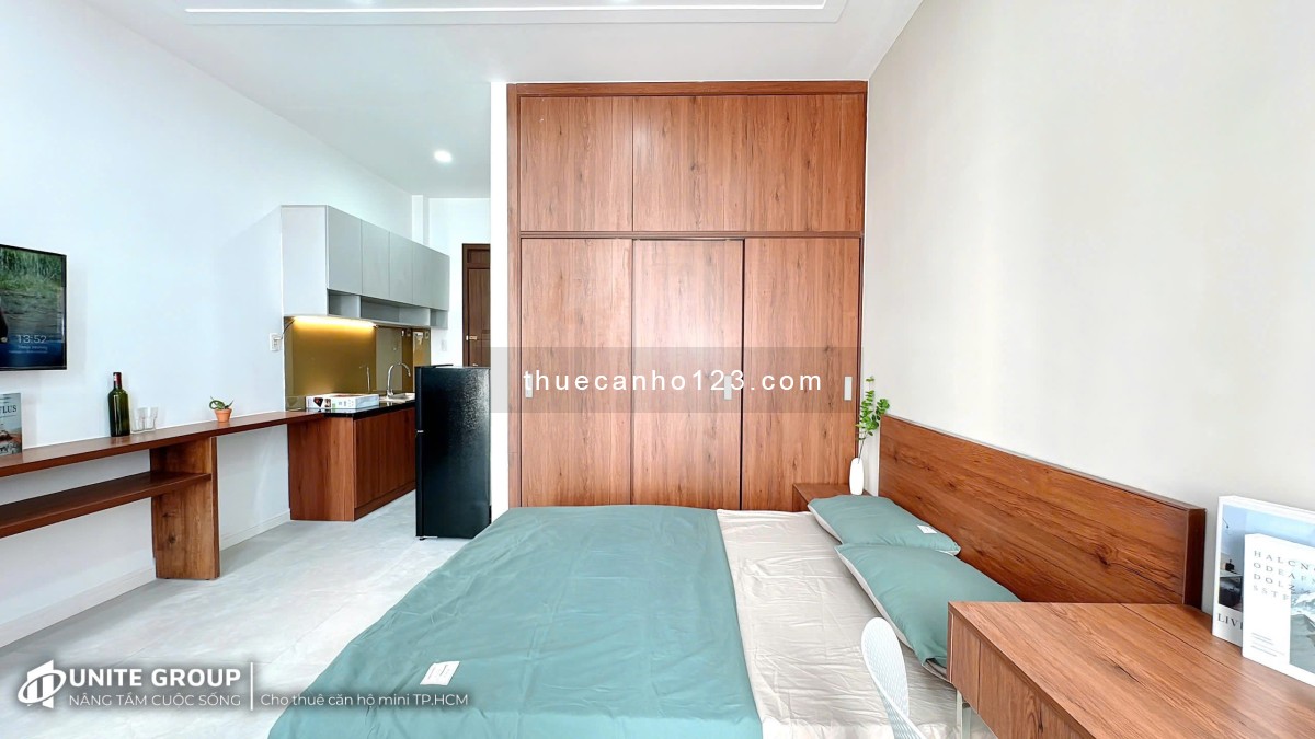 Căn Hộ Ban Công Quận 3 Đầy Đủ Nội Thất - Thang máy gần Công Trường Dân Chủ , Ga Sài Gòn , ĐH Sài Gòn