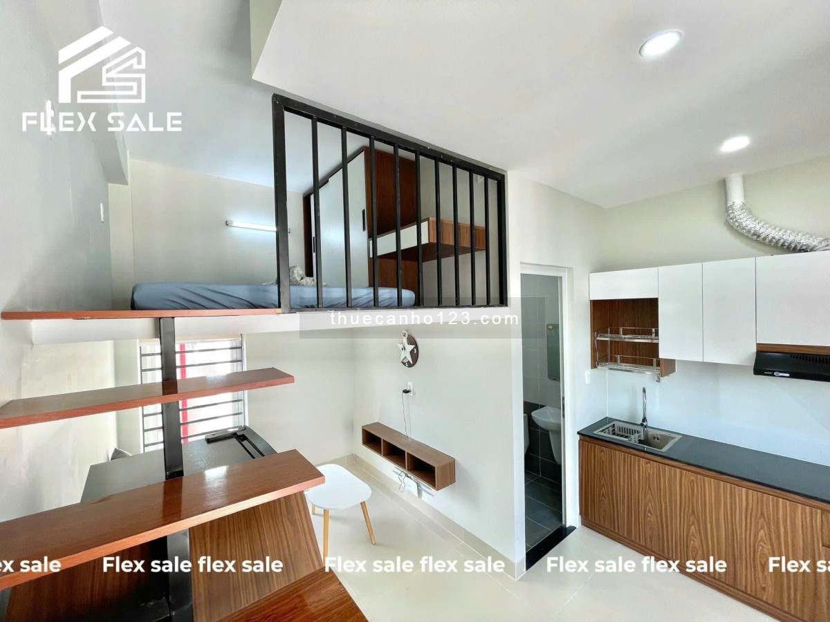 Căn Hộ Duplex Gác Cao 1m5 Full NT Có Thang Máy Ngay Mặt Tiền Bạch Đằng Quận Bình Thạnh