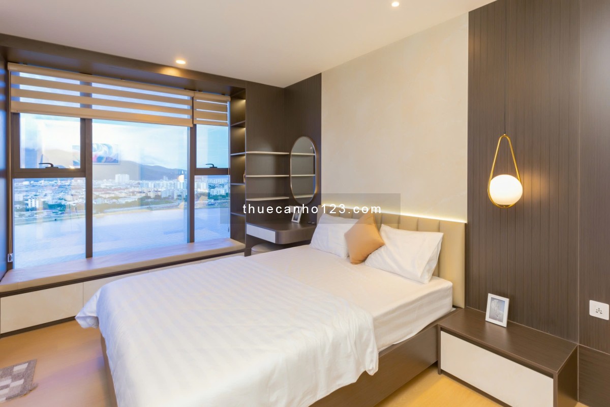 Cập nhật hệ thống căn hộ 2PN SAM Towers view pháo hoa cho thuê tại Hải Châu - Đà Nẵng