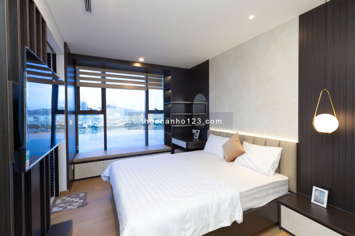 Cập nhật hệ thống căn hộ 2PN SAM Towers view pháo hoa cho thuê tại Hải Châu - Đà Nẵng