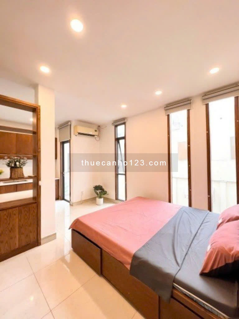 CĂN HỘ CHO THUÊ QUẬN 3 DẠNG 1 PHÒNG NGỦ BAN CÔNG GẦN CẦU CÔNG LÝ , CHỢ LÊ VĂN SỸ