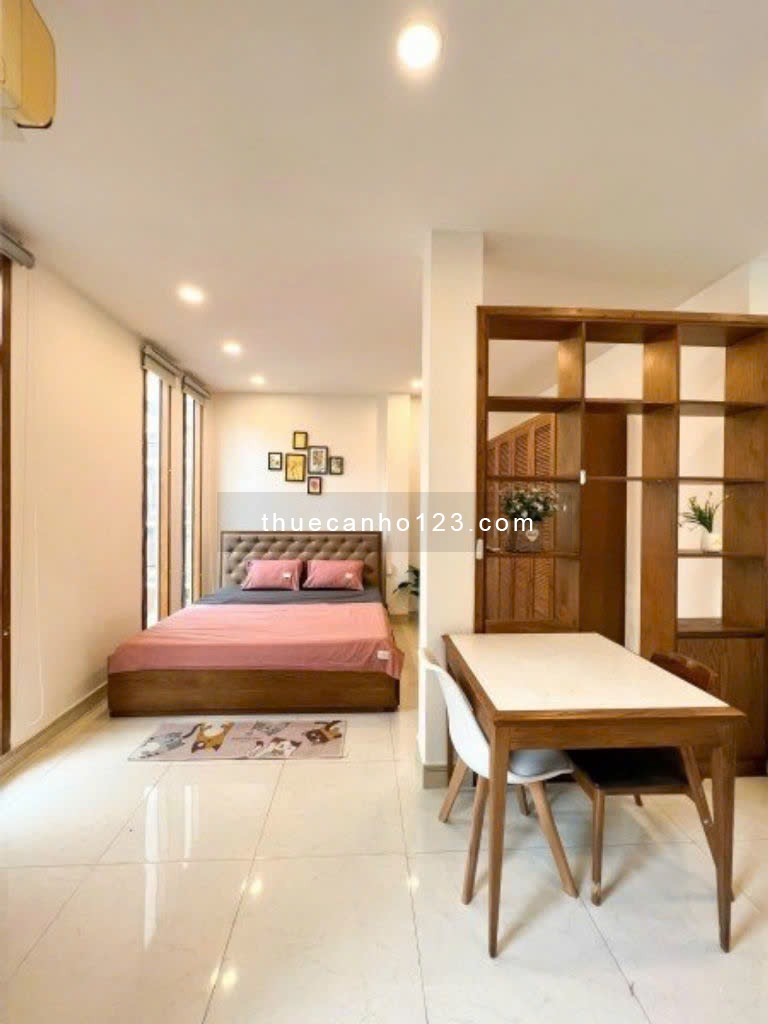 CĂN HỘ CHO THUÊ QUẬN 3 DẠNG 1 PHÒNG NGỦ BAN CÔNG GẦN CẦU CÔNG LÝ , CHỢ LÊ VĂN SỸ