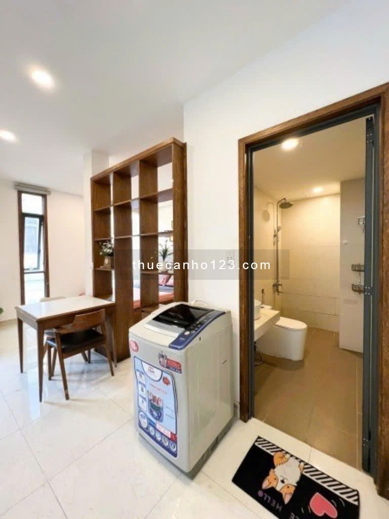 CĂN HỘ CHO THUÊ QUẬN 3 DẠNG 1 PHÒNG NGỦ BAN CÔNG GẦN CẦU CÔNG LÝ , CHỢ LÊ VĂN SỸ