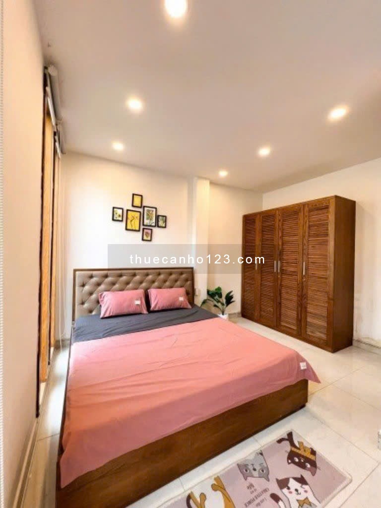 CĂN HỘ CHO THUÊ QUẬN 3 DẠNG 1 PHÒNG NGỦ BAN CÔNG GẦN CẦU CÔNG LÝ , CHỢ LÊ VĂN SỸ