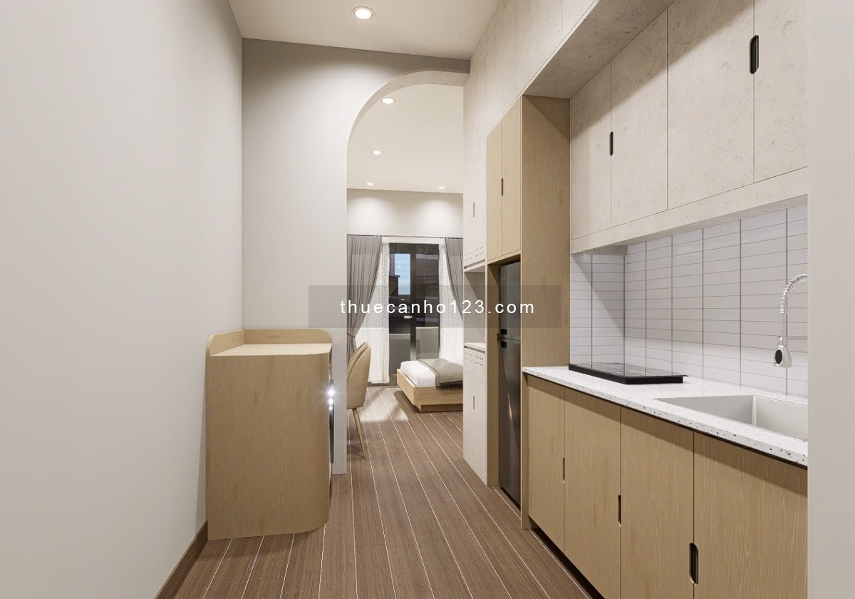 CĂN HỘ 1PN BANCON, CỬA SỔ LỚN MỚI XÂY NGAY SÂN BAY