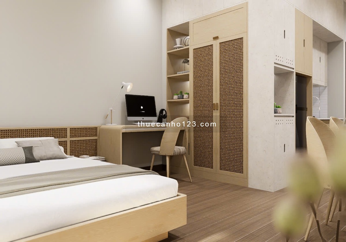 CĂN HỘ 1PN BANCON, CỬA SỔ LỚN MỚI XÂY NGAY SÂN BAY