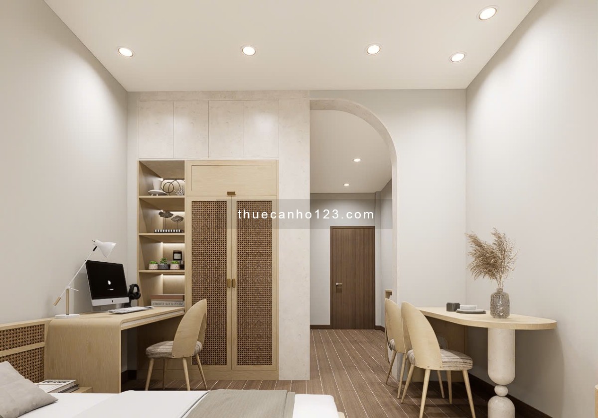 CĂN HỘ 1PN BANCON, CỬA SỔ LỚN MỚI XÂY NGAY SÂN BAY