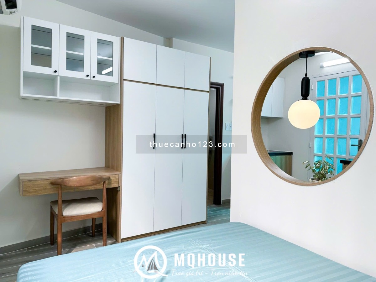 Cho thuê căn hộ Lê Văn Sỹ quận 3 tách bếp máy giặt riêng cửa sổ gần co.opmart nhiêu lộc