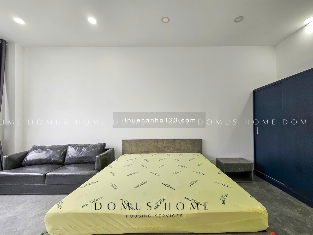 Căn hộ 1 phòng ngủ xì tai minimalist ngay gần khu Bùi Viện Q1