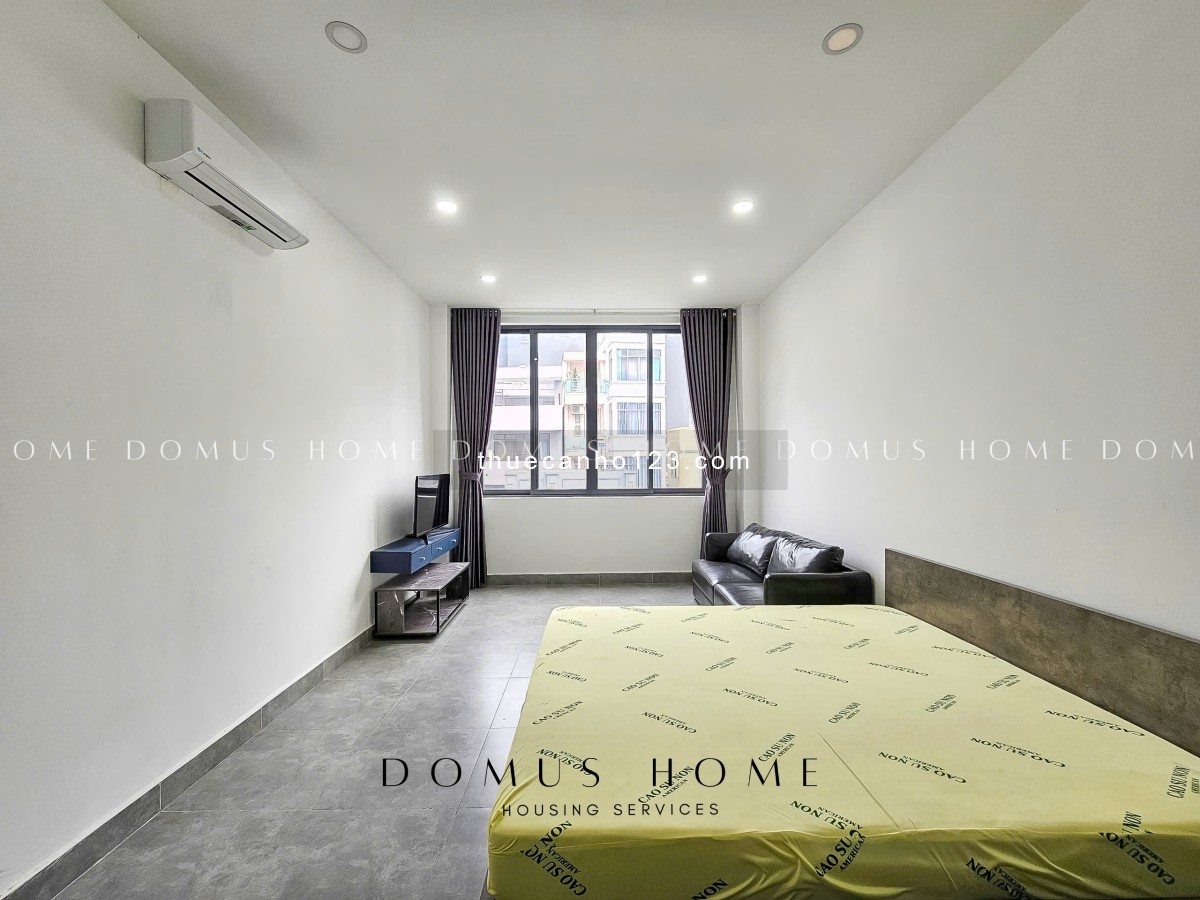 Căn hộ 1 phòng ngủ xì tai minimalist ngay gần khu Bùi Viện Q1