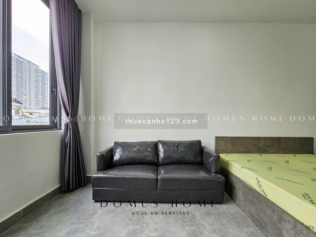 Căn hộ 1 phòng ngủ xì tai minimalist ngay gần khu Bùi Viện Q1