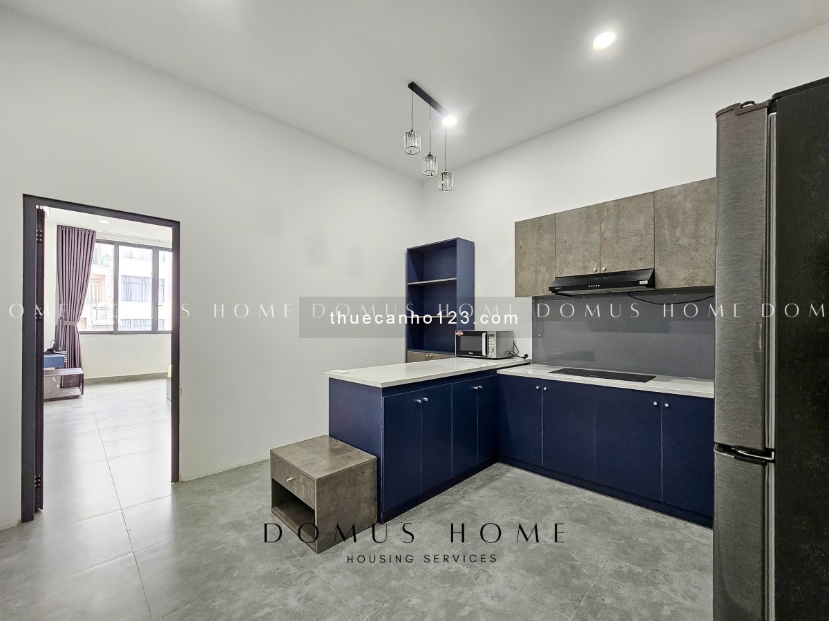 Căn hộ 1 phòng ngủ xì tai minimalist ngay gần khu Bùi Viện Q1