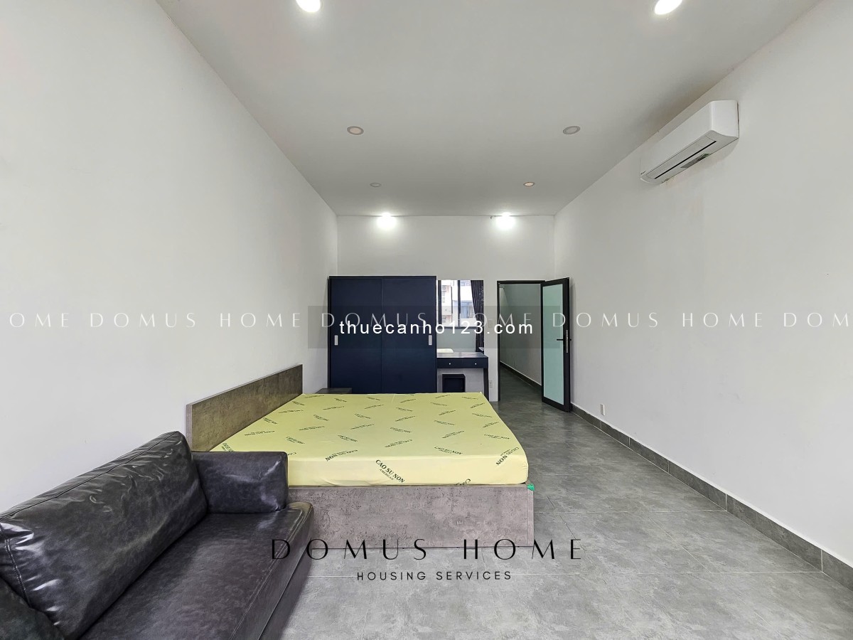 Căn hộ 1 phòng ngủ xì tai minimalist ngay gần khu Bùi Viện Q1